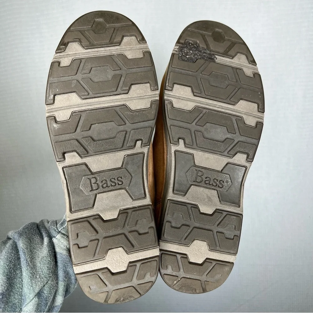 BASS Comfort | Men’s Style‎ Boat Shoes Loafers Brown Tan 8.5